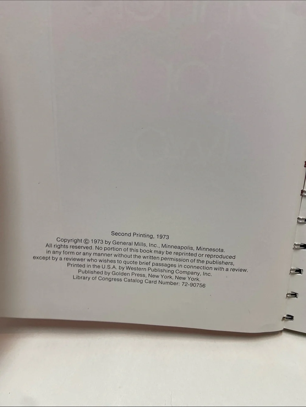 Betty Crocker Red Dinner for Two Spiral-Bound Cookbook